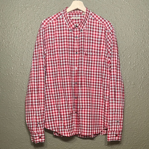 BURBERRY Men’s Plaid Long sleeve - Picture 1 of 11